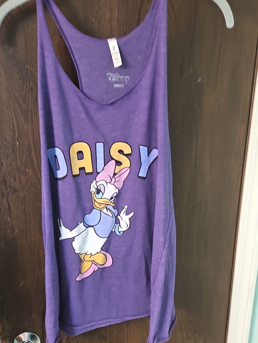 Disney Daisy Duck Purple and Pink Graphic Tank